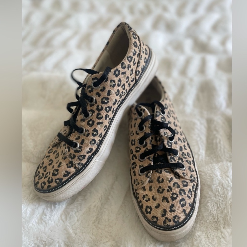 Toms Alex natural Textures Cheetah sneakers